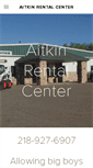 Mobile Screenshot of aitkinrental.com